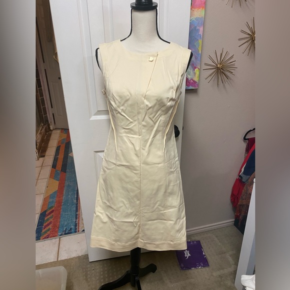 Donna  Karan Ivory dress!! - Picture 1 of 2